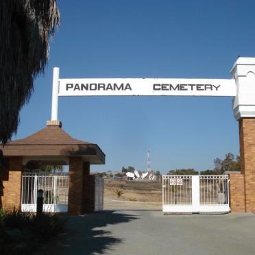 Gauteng, ROODEPOORT, Panorama cemetery