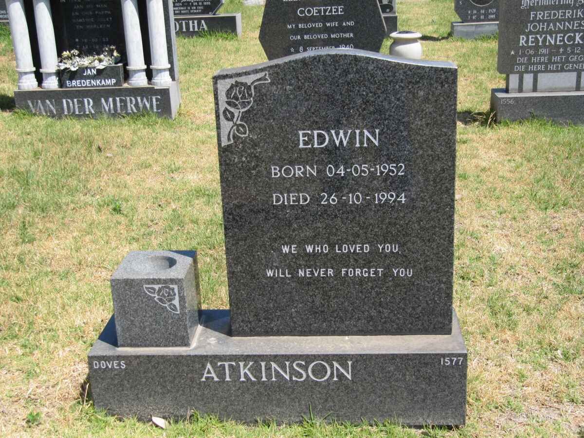 ATKINSON Edwin 1952-1994