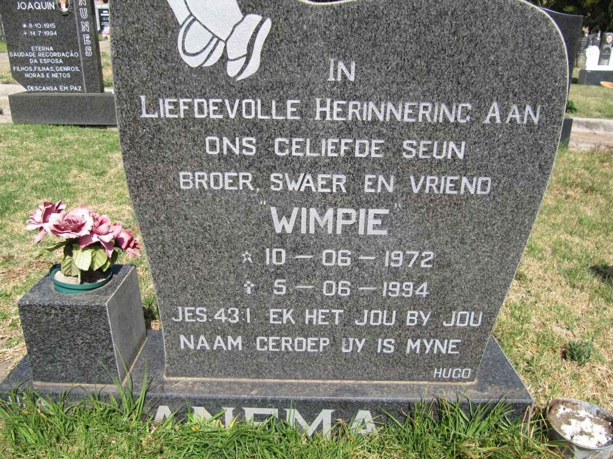 ANEMA Wimpie 1972-1994