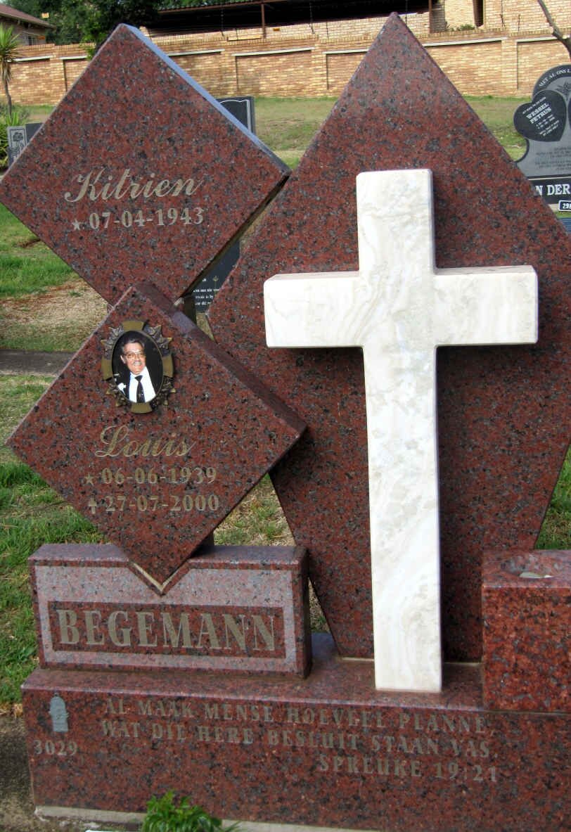 BEGEMANN Louis 1939-2000 &amp; Kitrien 1943-