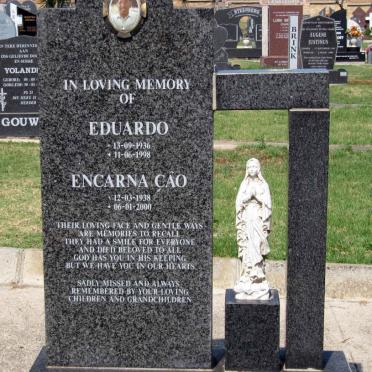 BETENCOURT Eduardo 1936-1998 &amp; Encarna Cao 1938-2000