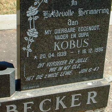 BECKER Kobus 1939-1996