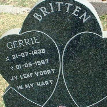 BRITTEN Gerrie 1938-1997