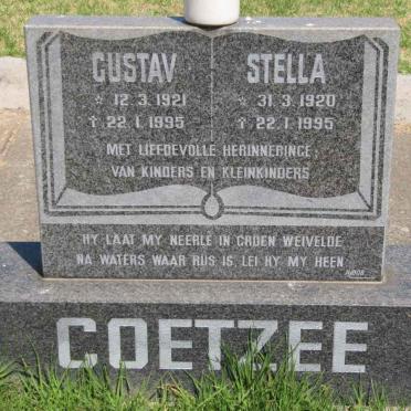 COETZEE Gustav 1921-1995 &amp; Stella 1920-1995