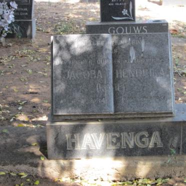 HAVENGA Jacoba Hendrika 1914-19??