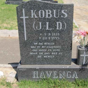 HAVENGA J.L.D. 1938-1995