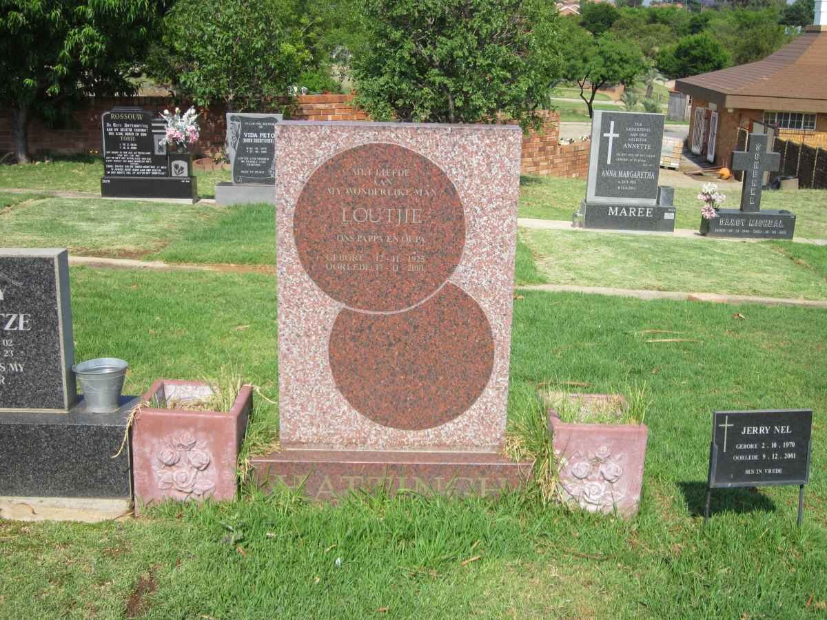 HATTINGH Loutjie 1925-2001