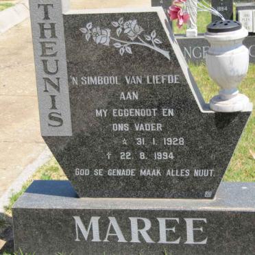 MAREE Theunis 1928-1994
