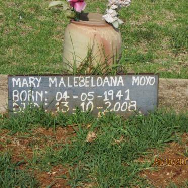 MOYO Mary Malebeloana 1941-2008