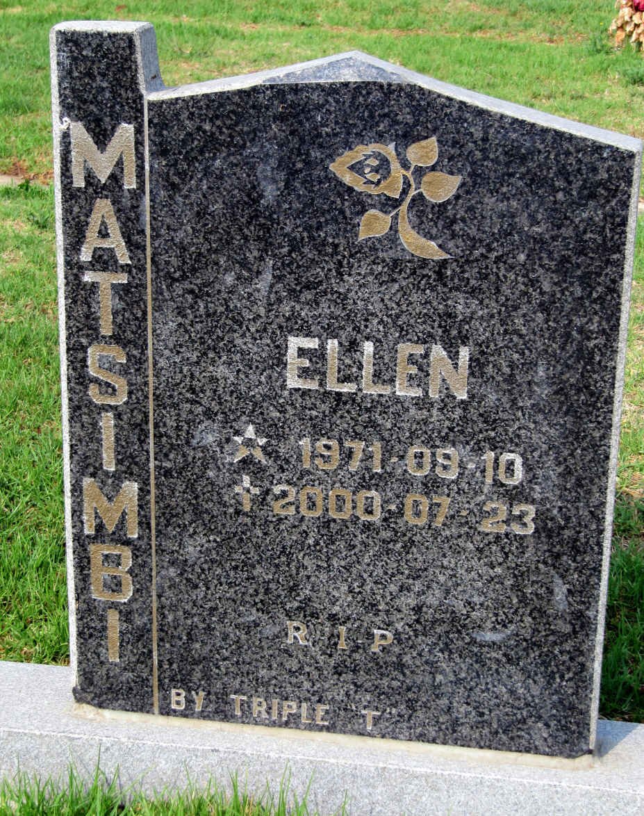 MATSIMBI Ellen 1971-2000