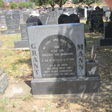 MANN Grant 1970-1991