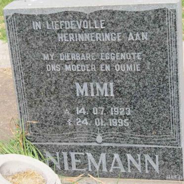 NIEMANN Mimi 1923-1995