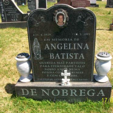 NOBREGA Angelina Batista, de 1929-1995