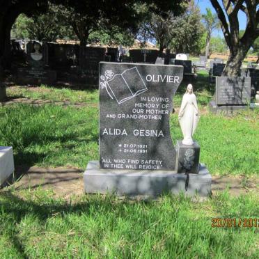 OLIVIER Alida Gesina 1921-1991