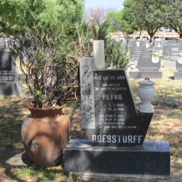 ROESSTORFF Petro 1966-1991