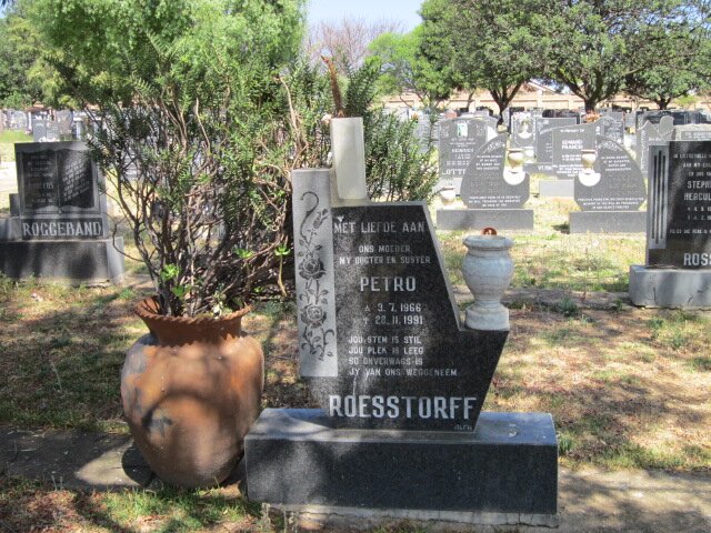 ROESSTORFF Petro 1966-1991