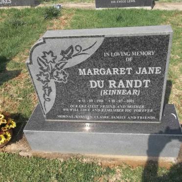 RANDT Margaret Jane, du nee KINNEAR 1961-2001