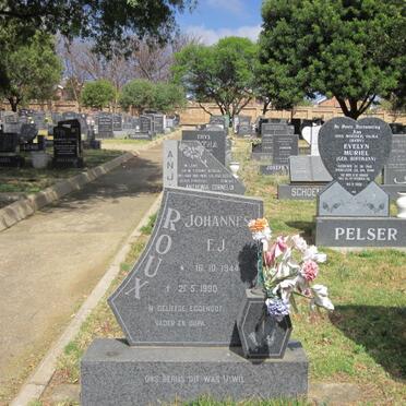 ROUX Johannes F.J. 1944-1990