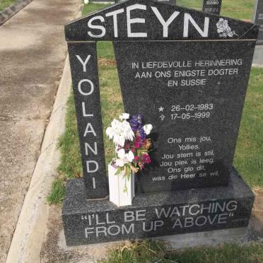 STEYN Yolandi 1983-1999
