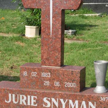 SNYMAN Jurie 1983-2000