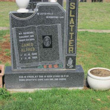 SLATTER James Alfred 1946-2001