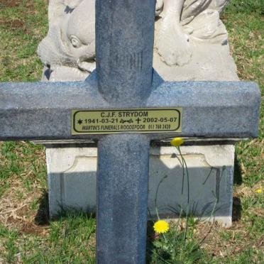 STRYDOM C.J.F. 1941-2002
