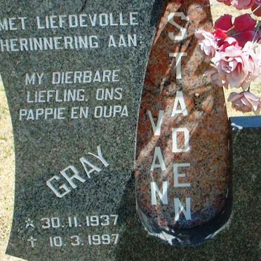 STADEN Gray, van 1937-1997