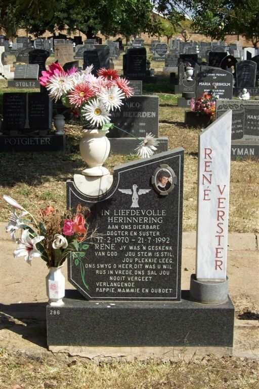 VERSTER René 1970-1992