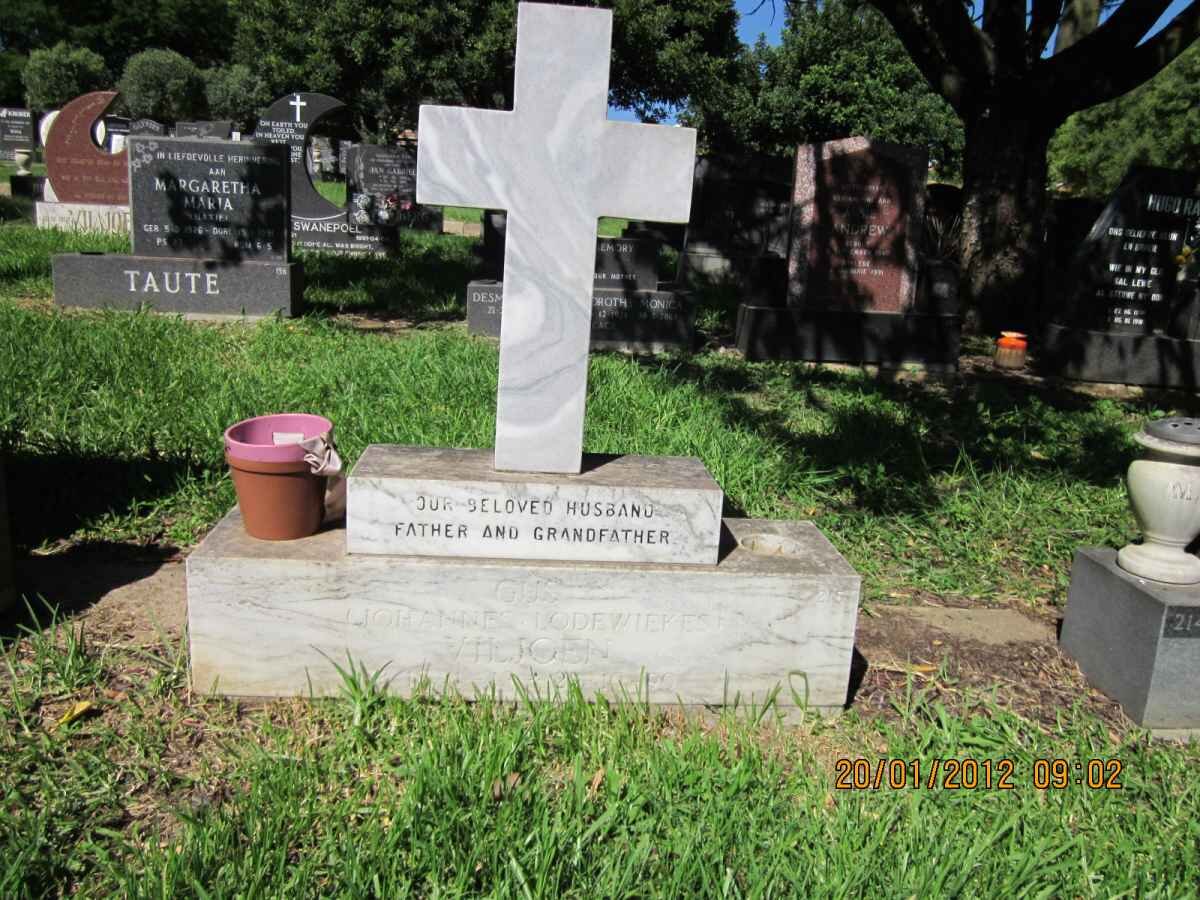 VILJOEN Johannes Lodewiekes -1990