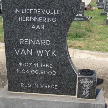 WYK Reinard,van 1952-2000