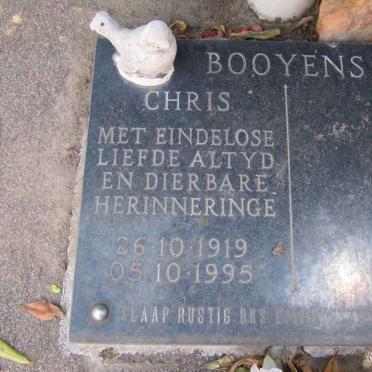 BOOYENS Chris 1919-1995