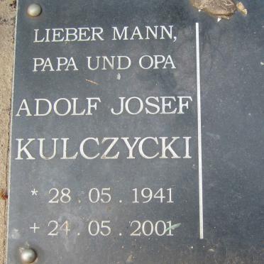 KULCZYCKI Adolf Josef 1941-2001