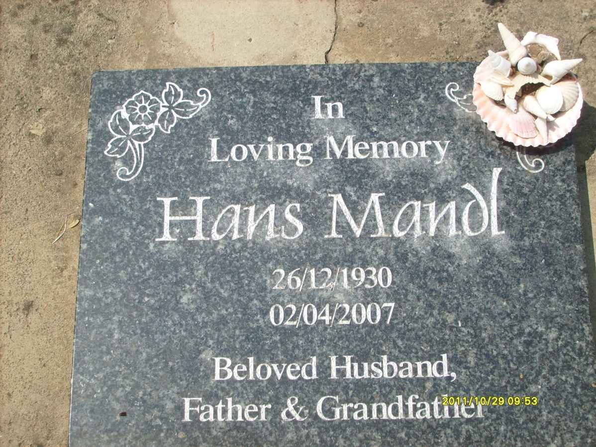 MANDL Hans 1930-2007