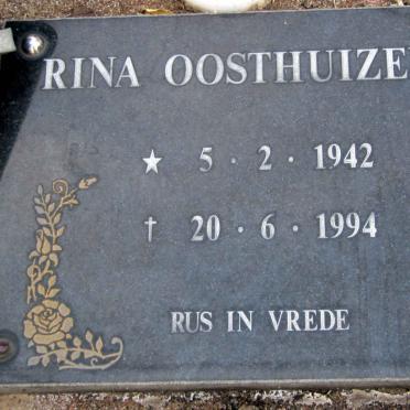 OOSTHUIZEN Rina 1942-1994