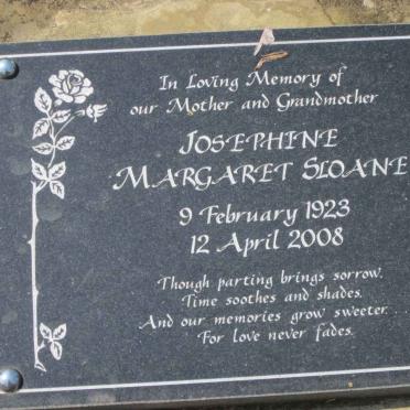 SLOANE Josephine Margaret 1923-2008