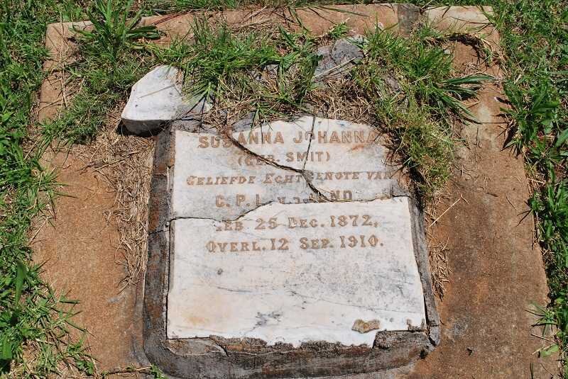 LINDE Susanna Johanna v.d. nee SMIT 1872-1910