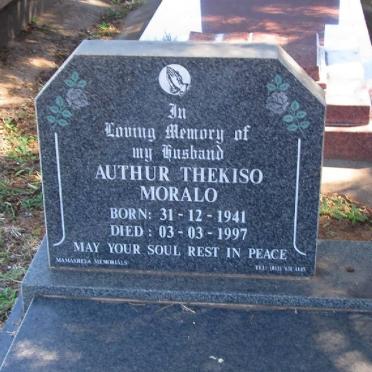 MARALO Authur Thekiso 1941-1997