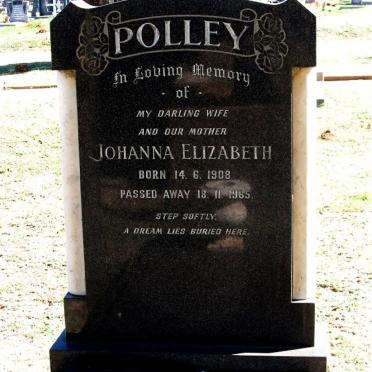 POLLEYJohanna Elizabeth 1908-1965