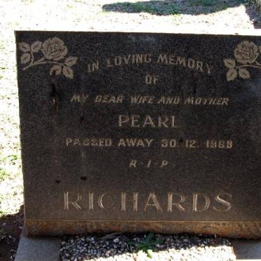 RICHARDS Pearl -1968
