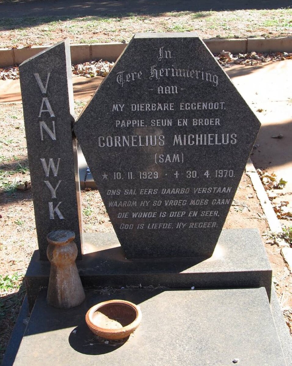 WYK Cornelius Michielus, van 1929-1970