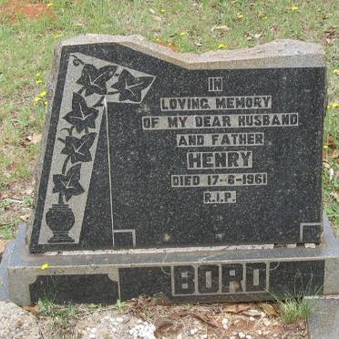 BORD Henry -1961