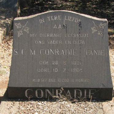 CONRADIE S.C.M. 1881-1964