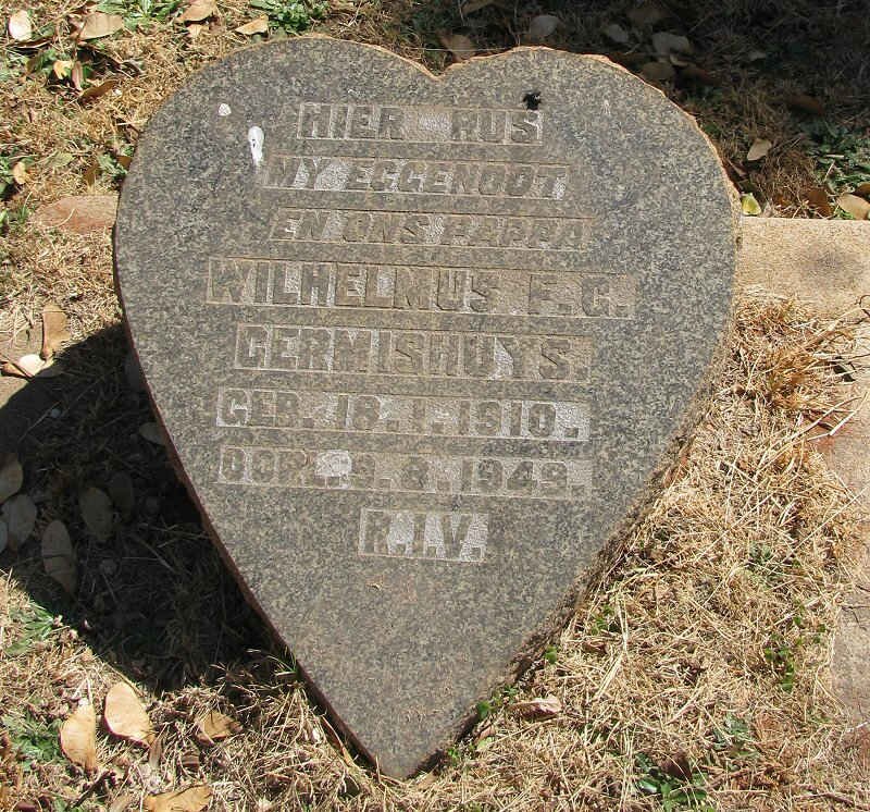 GERMISHUYS Wilhelmus F.G. 1910-1949