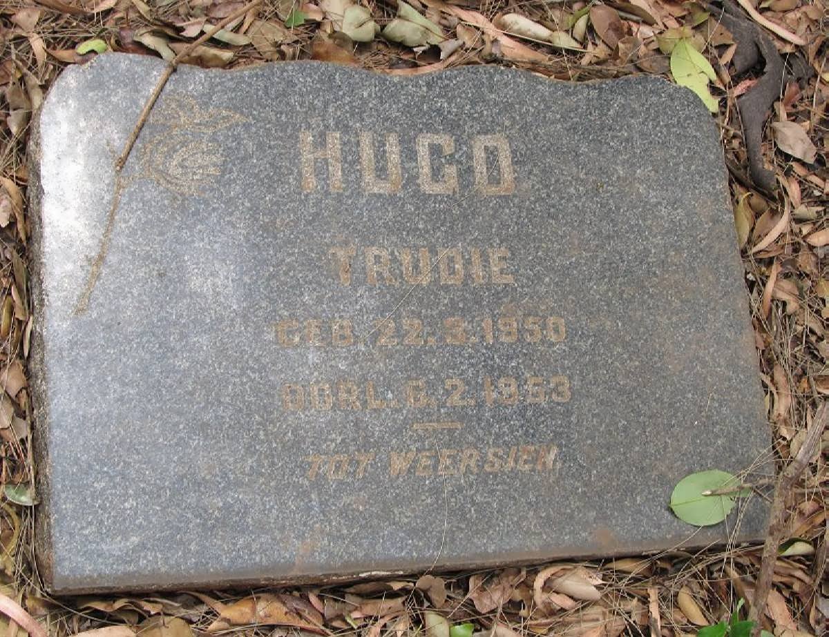 HUGO Trudie 1950-19?3