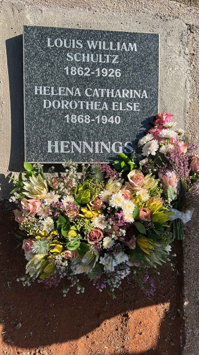 HENNINGS Louis William Schultz 1862-1926 &amp; Helena Catharina Dorothea Else 1868-1940