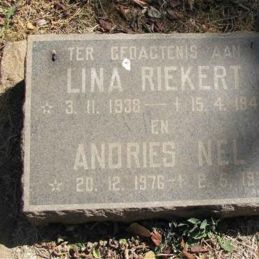 NEL Andries 1976-1977 :: RIEKERT Lina 1938-1944