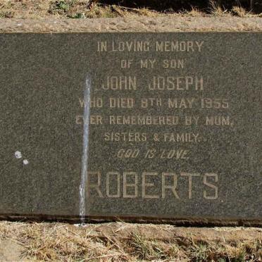 ROBERTS John Joesph -1955