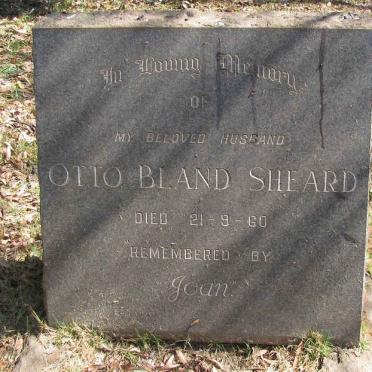 SHEARD Otto Bland -1960