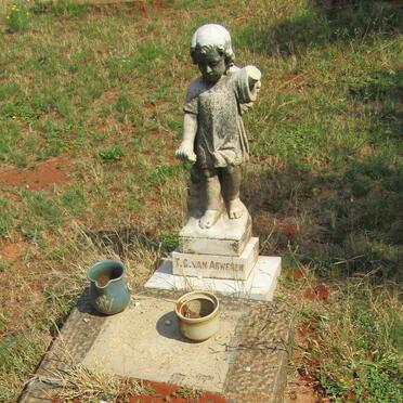 ASWEGEN Theunis Christoffel, van 1932-1934