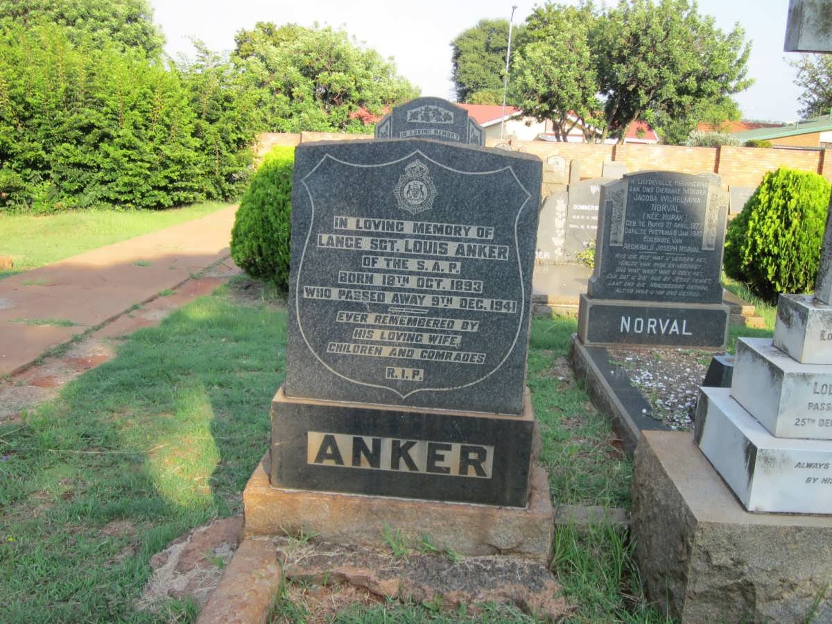 ANKER Louis 1893-1941